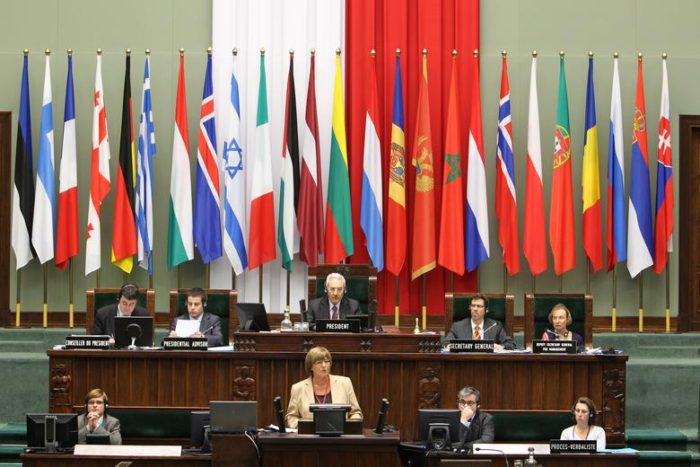 Сессия Парламентской ассамблеи НАТО в Варшаве. 26 мая 2018 года.